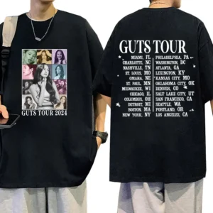 Olivia Rodrigo Guts Tour 2024 Shirt